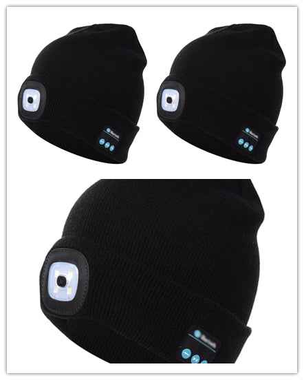 Bluetooth LED Smart Hat - Wireless Headphone & Hands-Free Speaker
