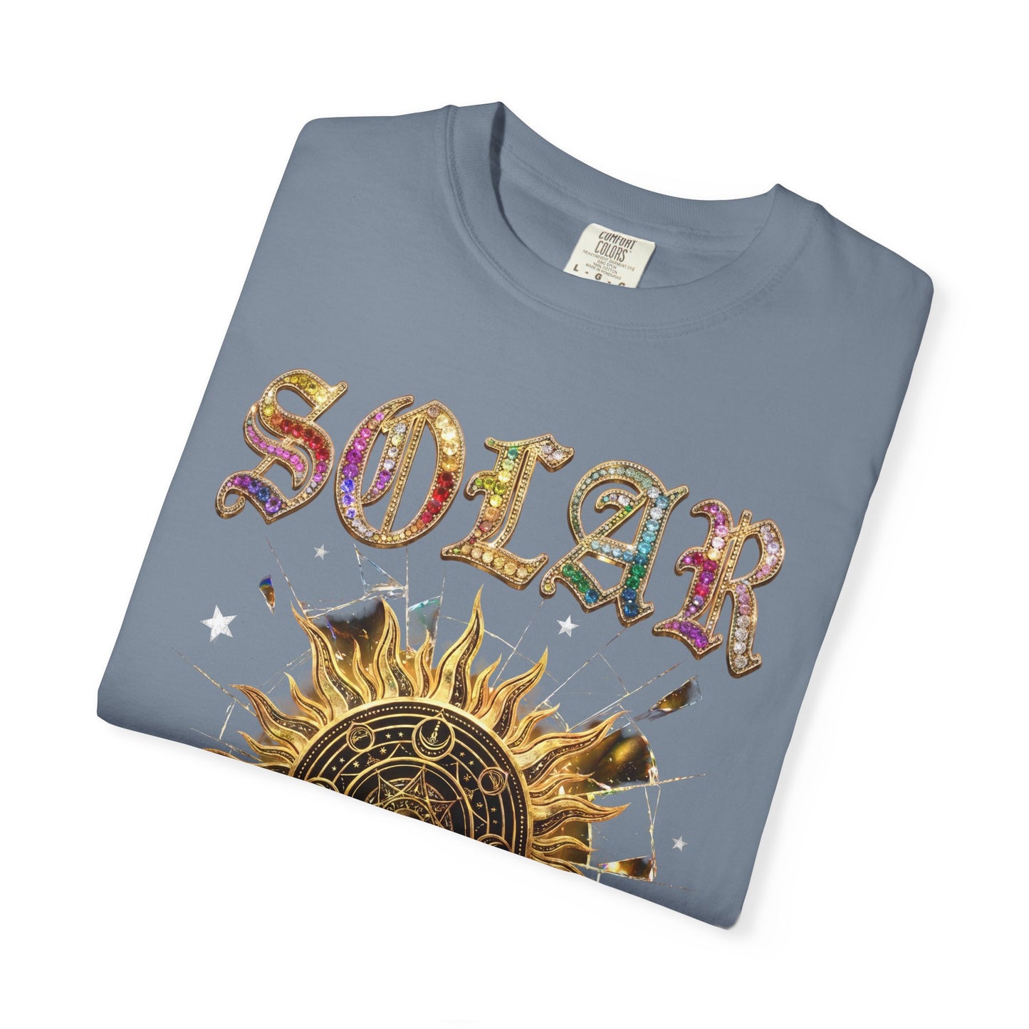 Solar Sun Graphic T-Shirt — "Power of the Eternal Light"