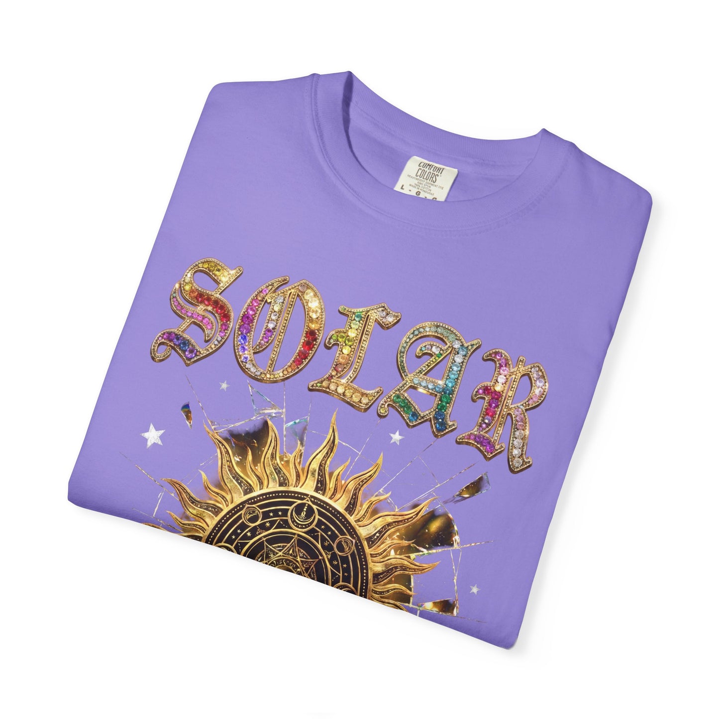 Solar Sun Graphic T-Shirt — "Power of the Eternal Light"