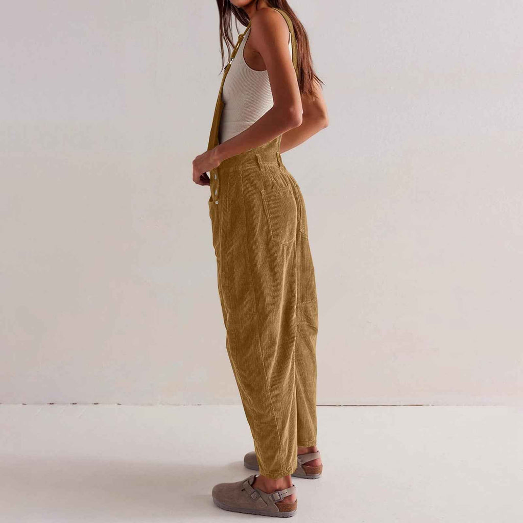 Oversized Fashion Jumpsuit Women - Loose Fit, Casual & Trendy