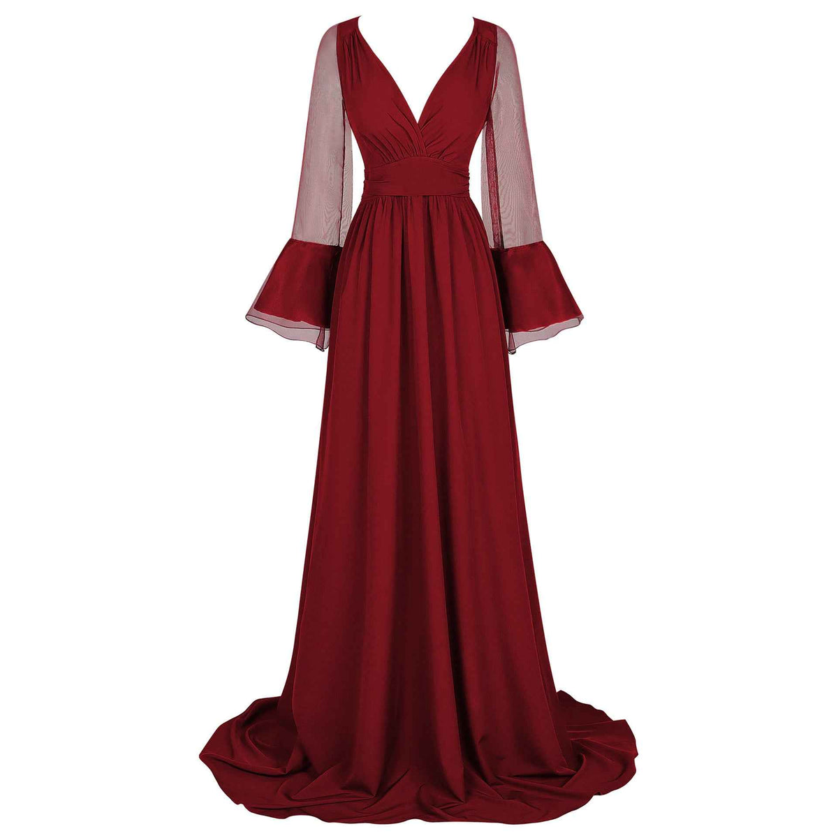 Renaissance And Medieval European Court-style Trailing Dress