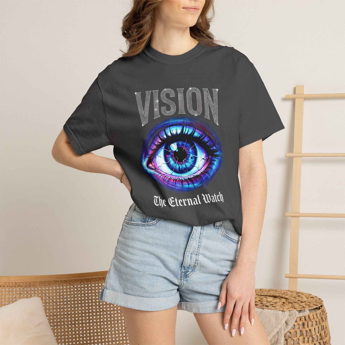 Vision "The Eternal Watch" T‑Shirt — Mystic Eye Graphic Tee