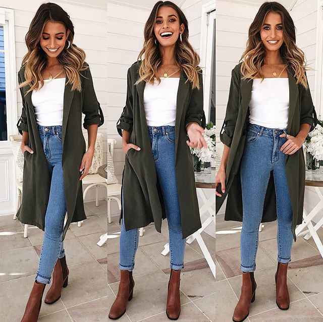 New long trench coat