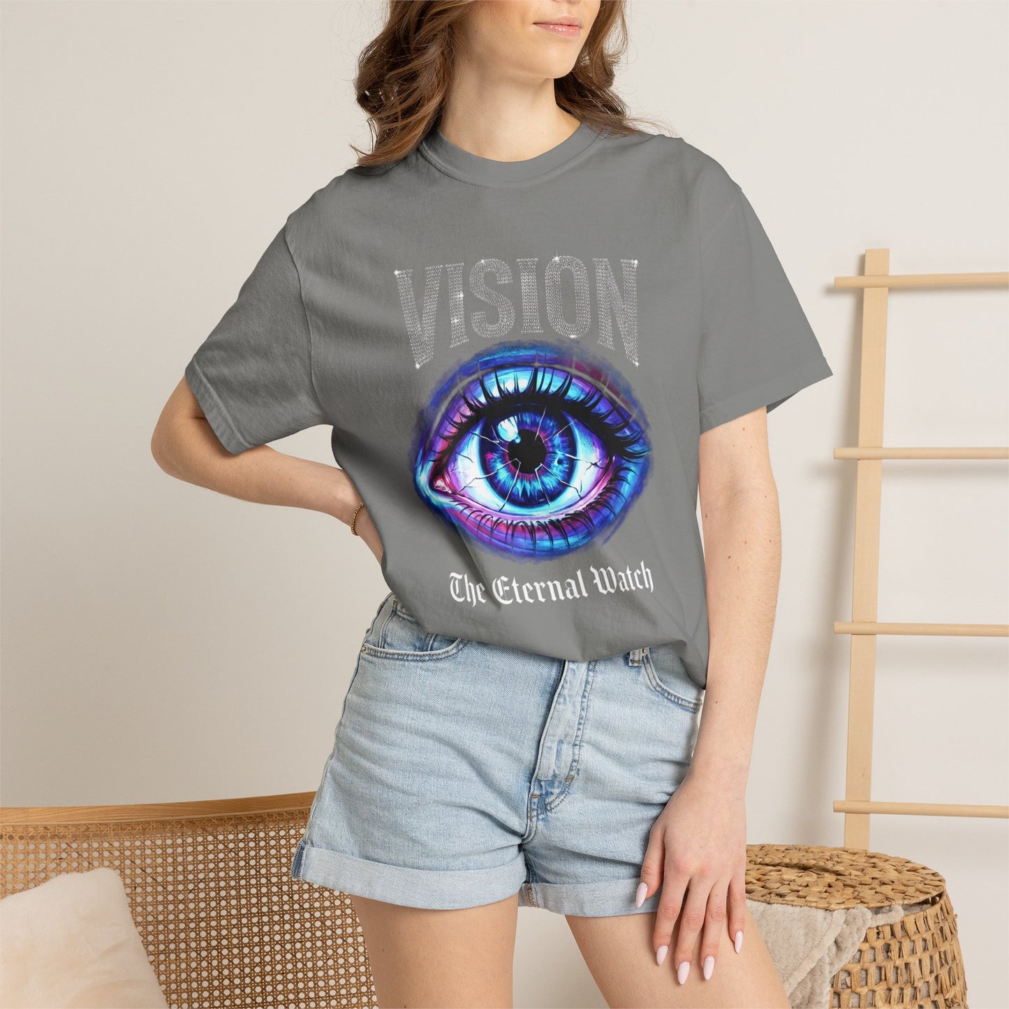 Vision "The Eternal Watch" T‑Shirt — Mystic Eye Graphic Tee