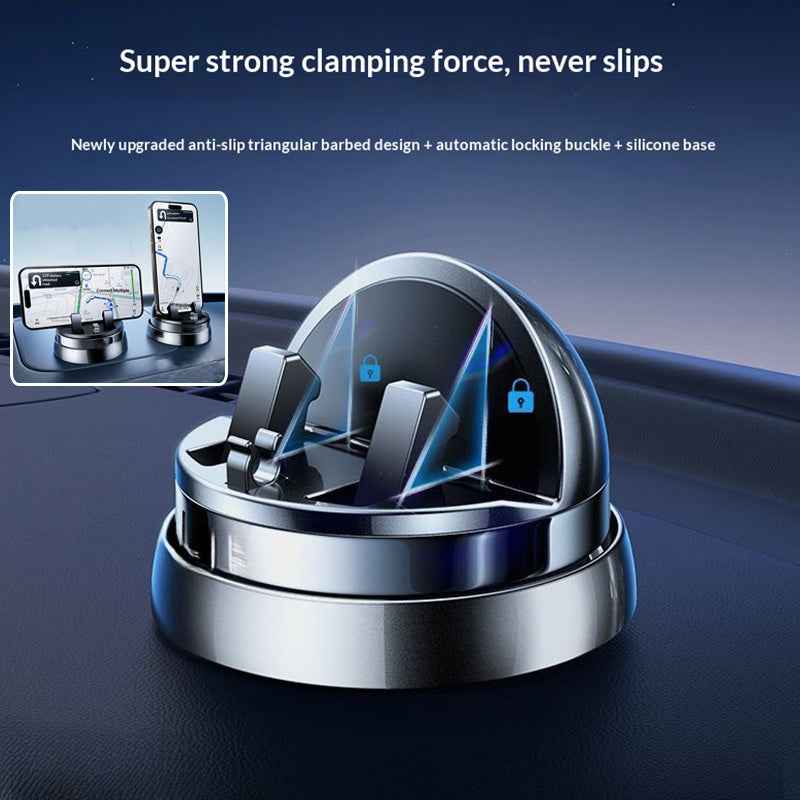 Universal Car Phone Holder - Elegant Dashboard Mount for Smartphones & GPS