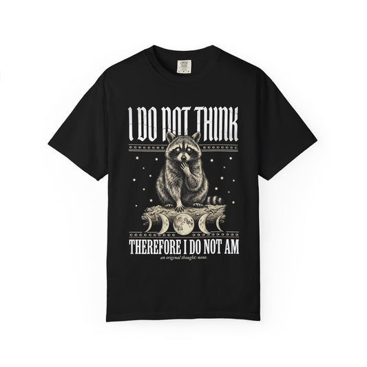 Funny Meme Raccoon Graphic Shirt - Heavyweight Comfort Colors Vintage Tee