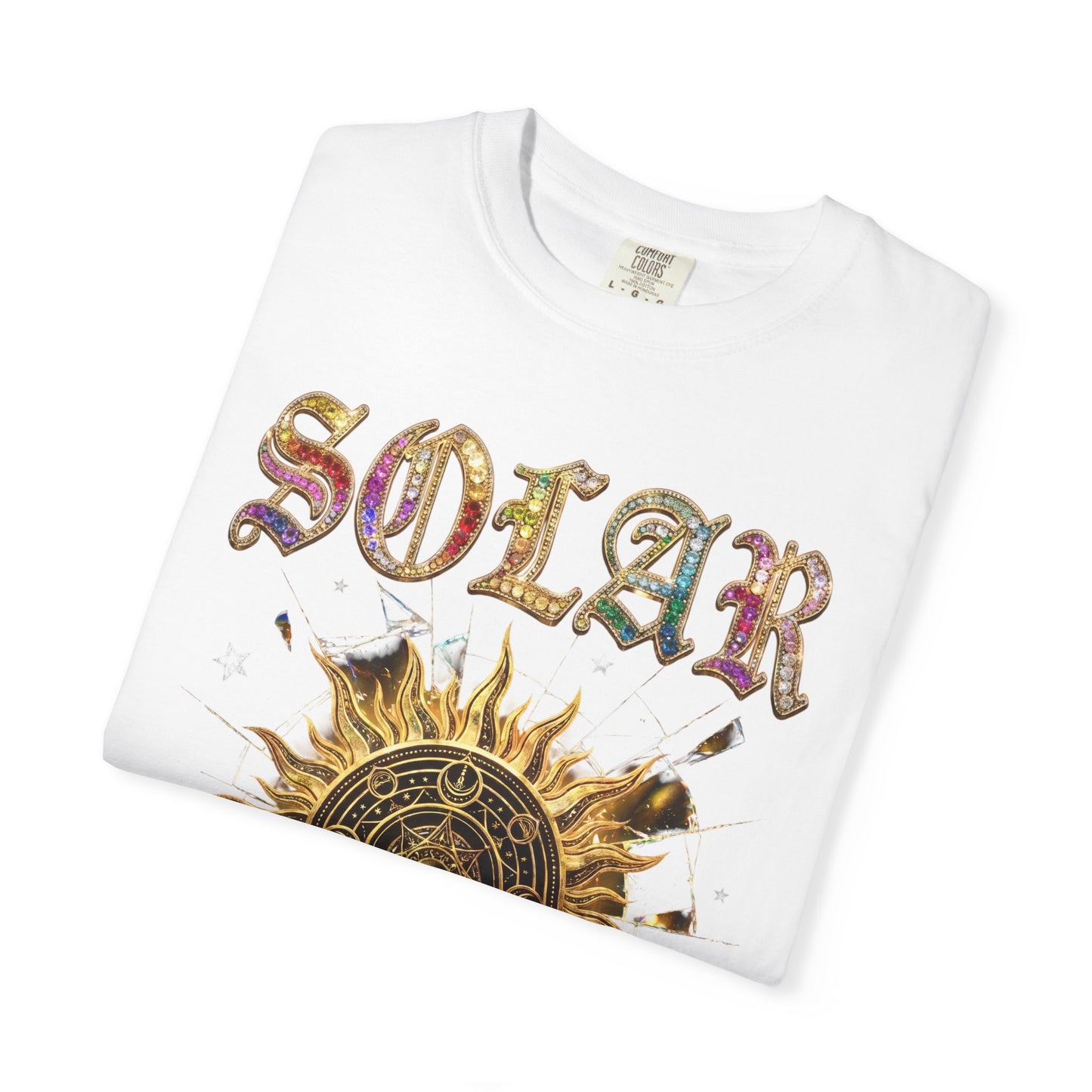 Solar Sun Graphic T-Shirt — "Power of the Eternal Light"