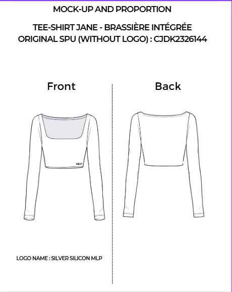 Beauty Back Long Sleeve T-shirt Running Training Workout Clothes