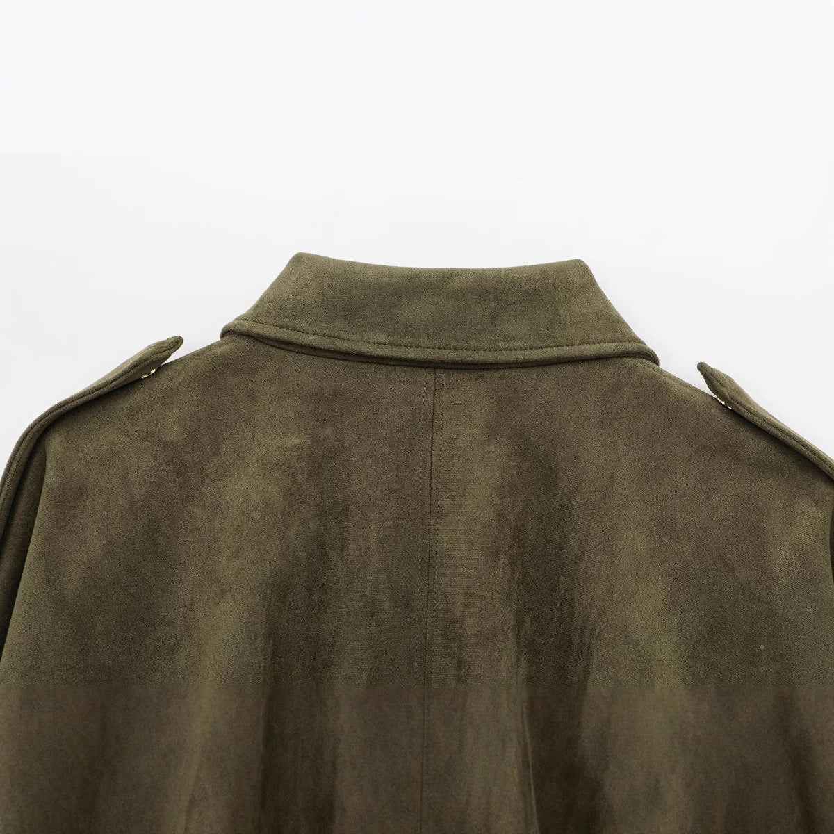 Men's Faux Suede Pilot Jacket - Stylish, Comfortable Zip-Up Coat