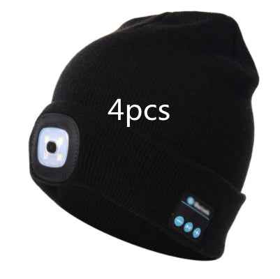 Bluetooth LED Smart Hat - Wireless Headphone & Hands-Free Speaker