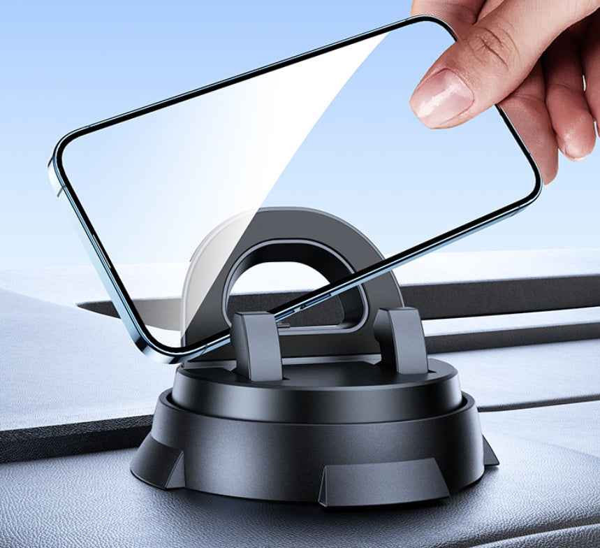 Universal Car Phone Holder - Elegant Dashboard Mount for Smartphones & GPS