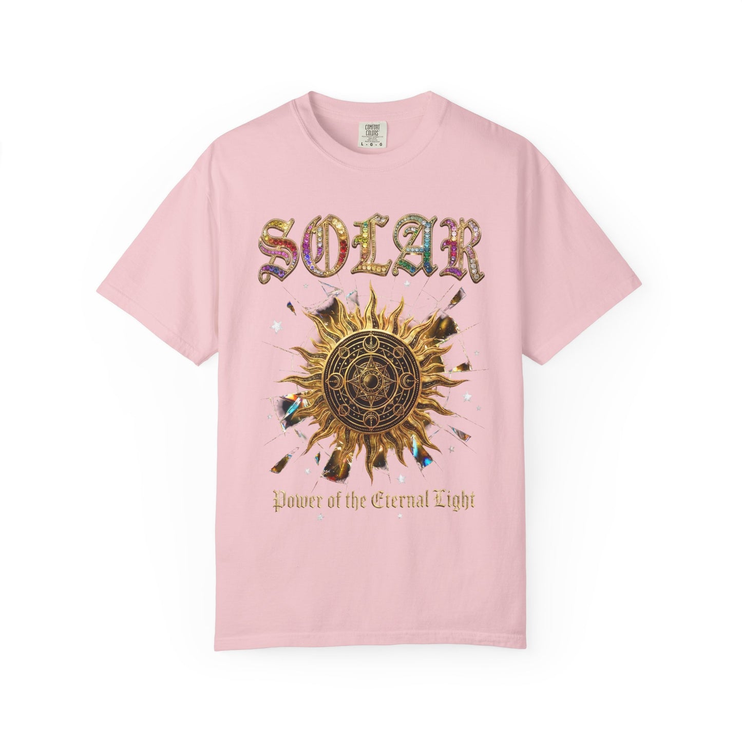 Solar Sun Graphic T-Shirt — "Power of the Eternal Light"