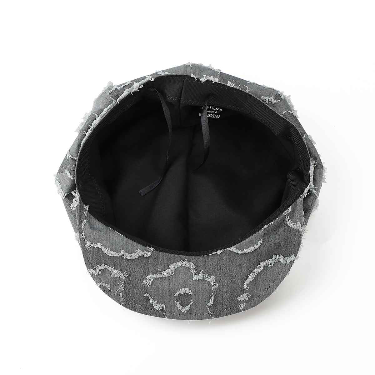 American Retro Star Fringed Octagonal Cap - Lightweight Casual Fashion Headwear