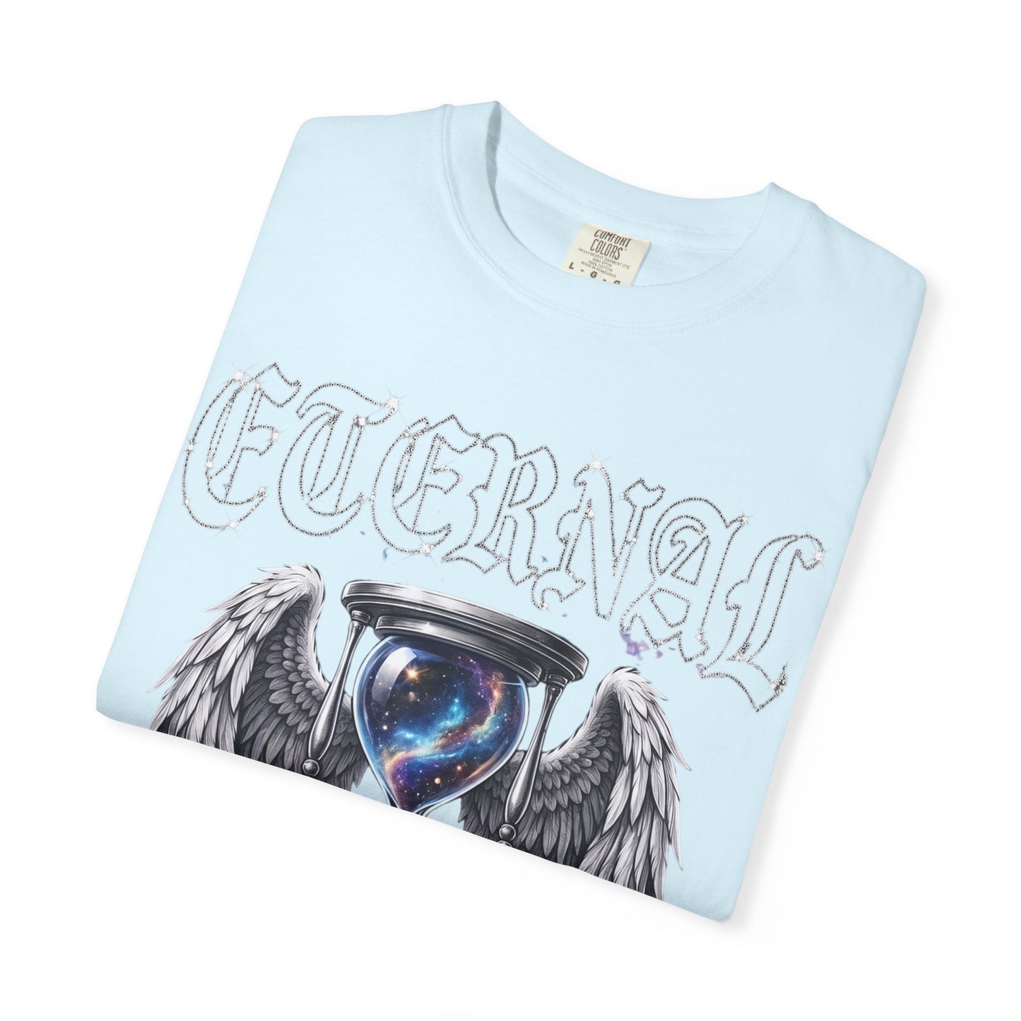 Eternal Hourglass T-Shirt — 'Time Consumes All Souls' Graphic Tee