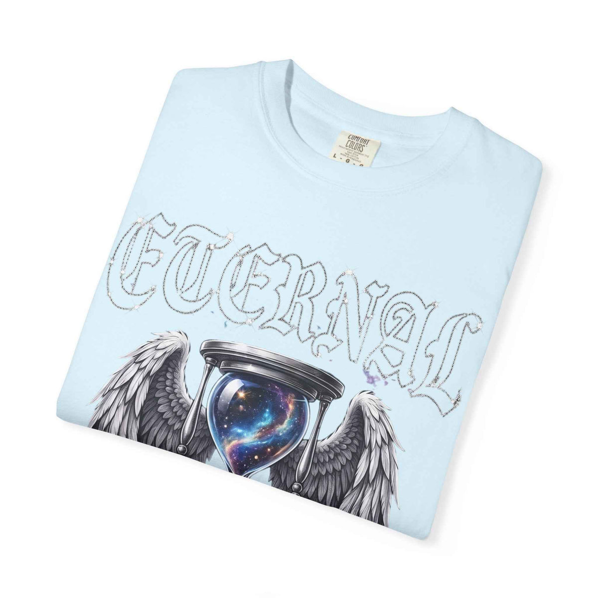Eternal Hourglass T-Shirt — 'Time Consumes All Souls' Graphic Tee