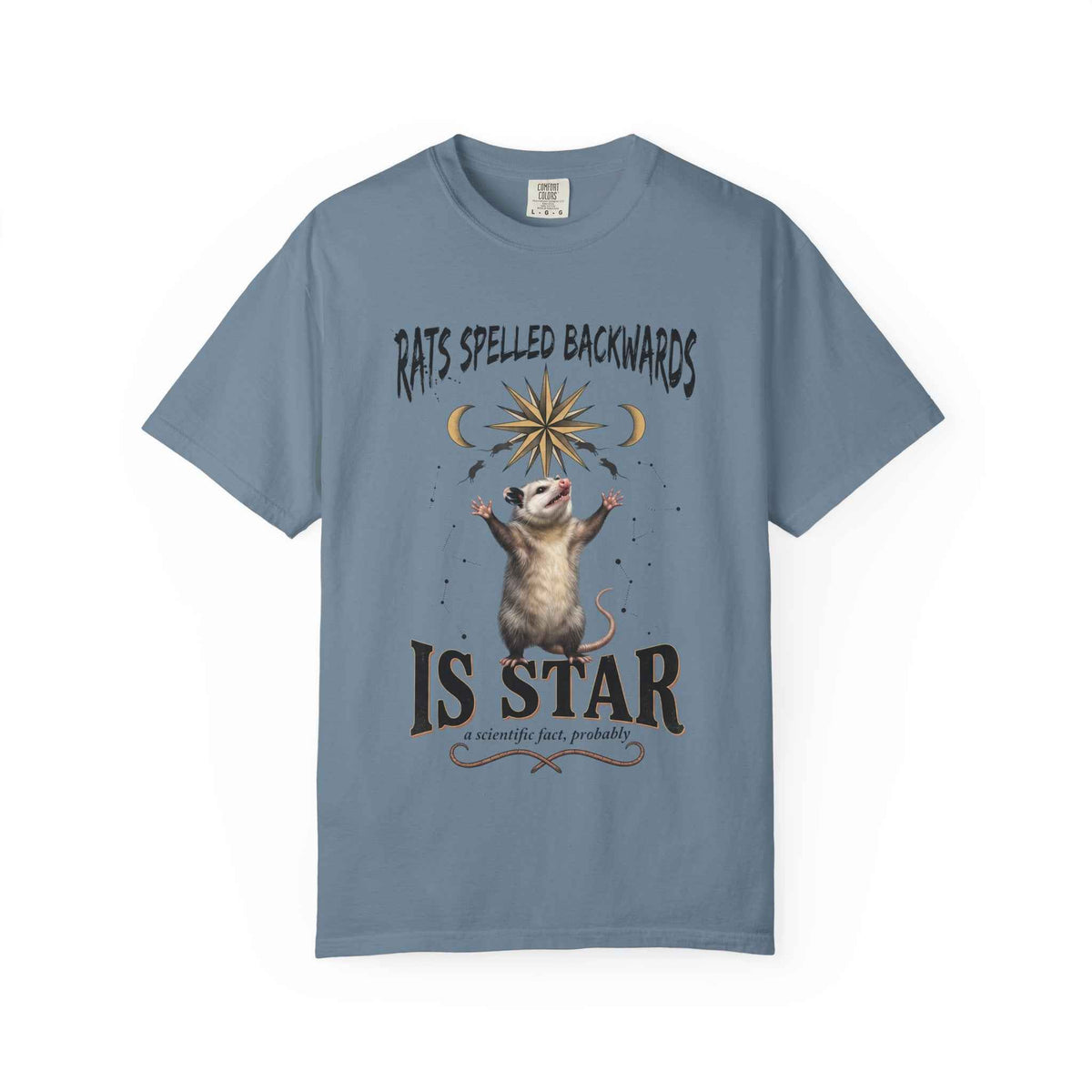 Funny Meme Opossum Graphic Shirt - Heavyweight Comfort Colors Ironic Vintage Tee