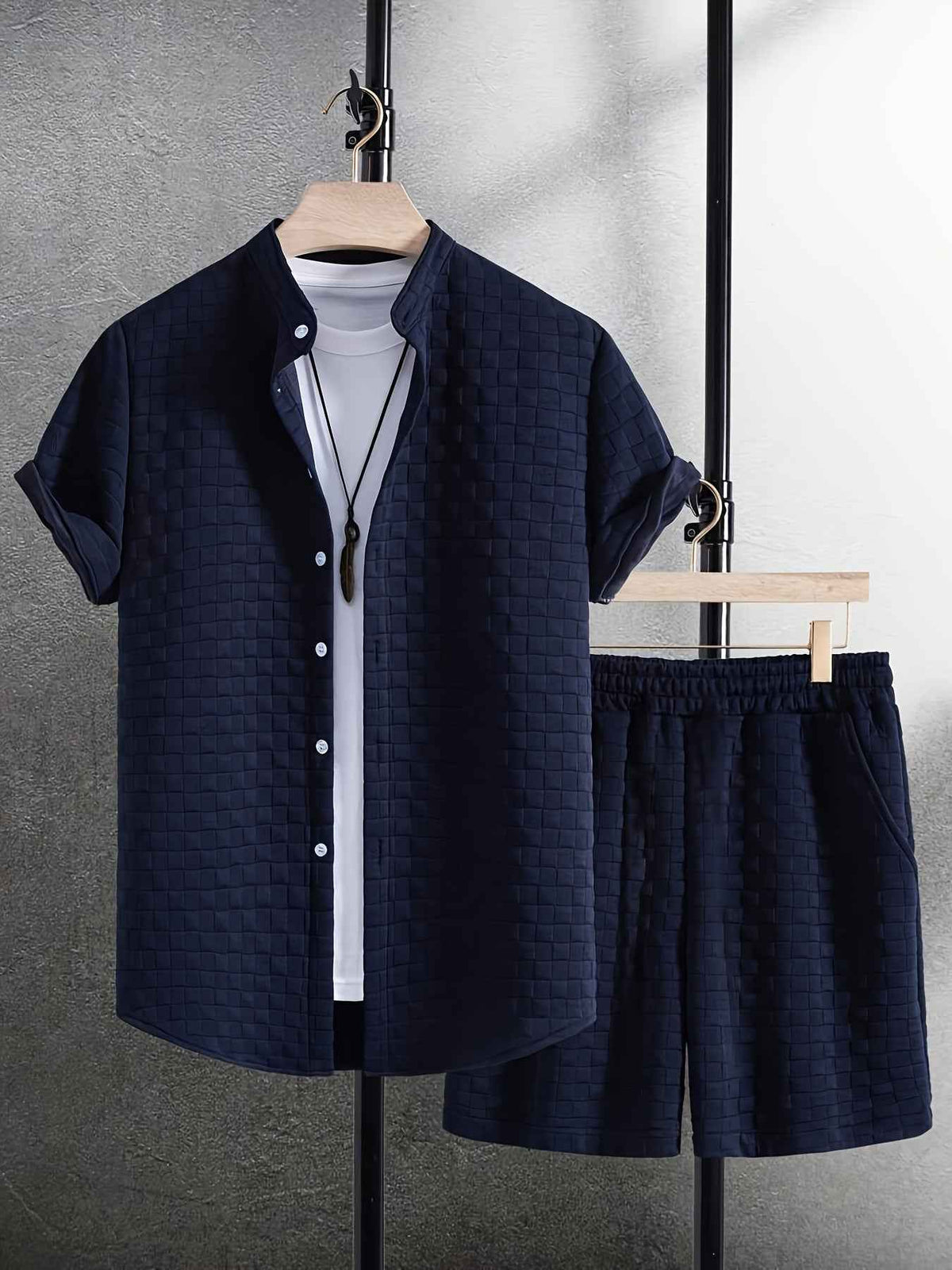 Men's Vacation Casual Style Shirt For European And American Summer