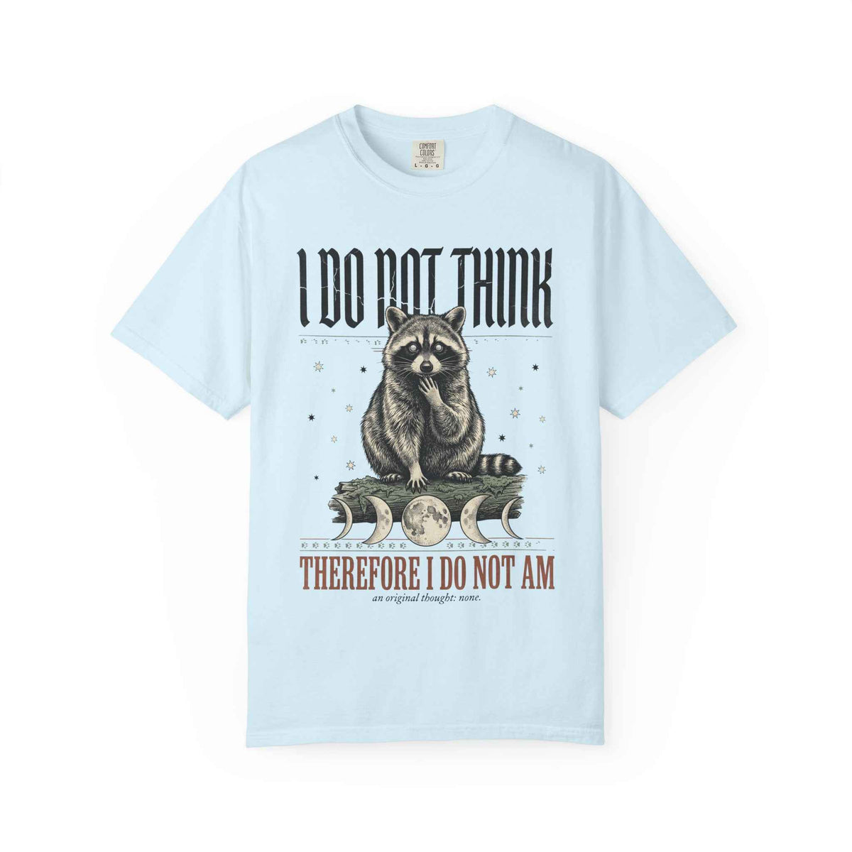 Camiseta Vintage Ironic Raccoon Meme - Graphic Tee para Hombre y Mujer