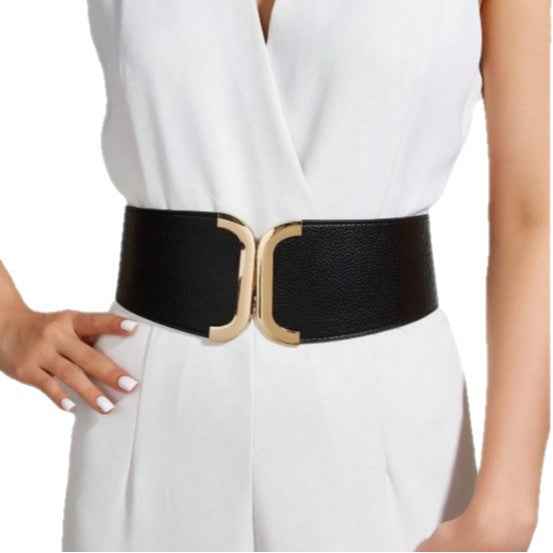 Dragon Print Women's Belt - Quick Release, Elastic & Stylish