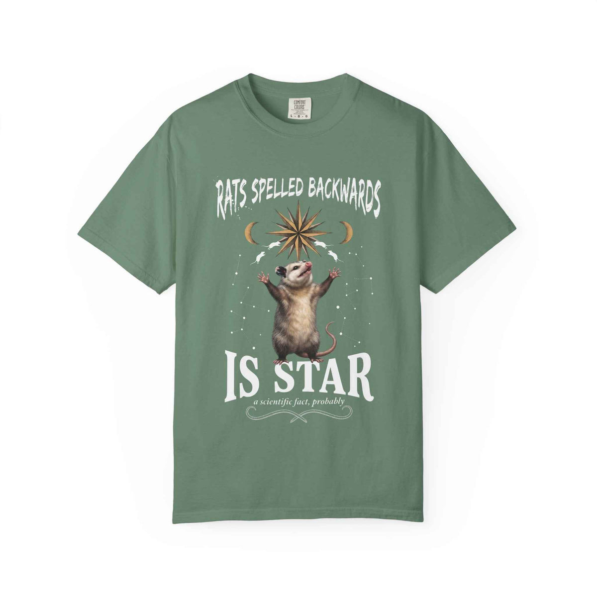 Funny Meme Opossum Graphic Shirt - Heavyweight Comfort Colors Ironic Vintage Tee