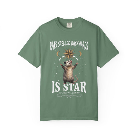 Funny Meme Opossum Graphic Shirt - Heavyweight Comfort Colors Ironic Vintage Tee