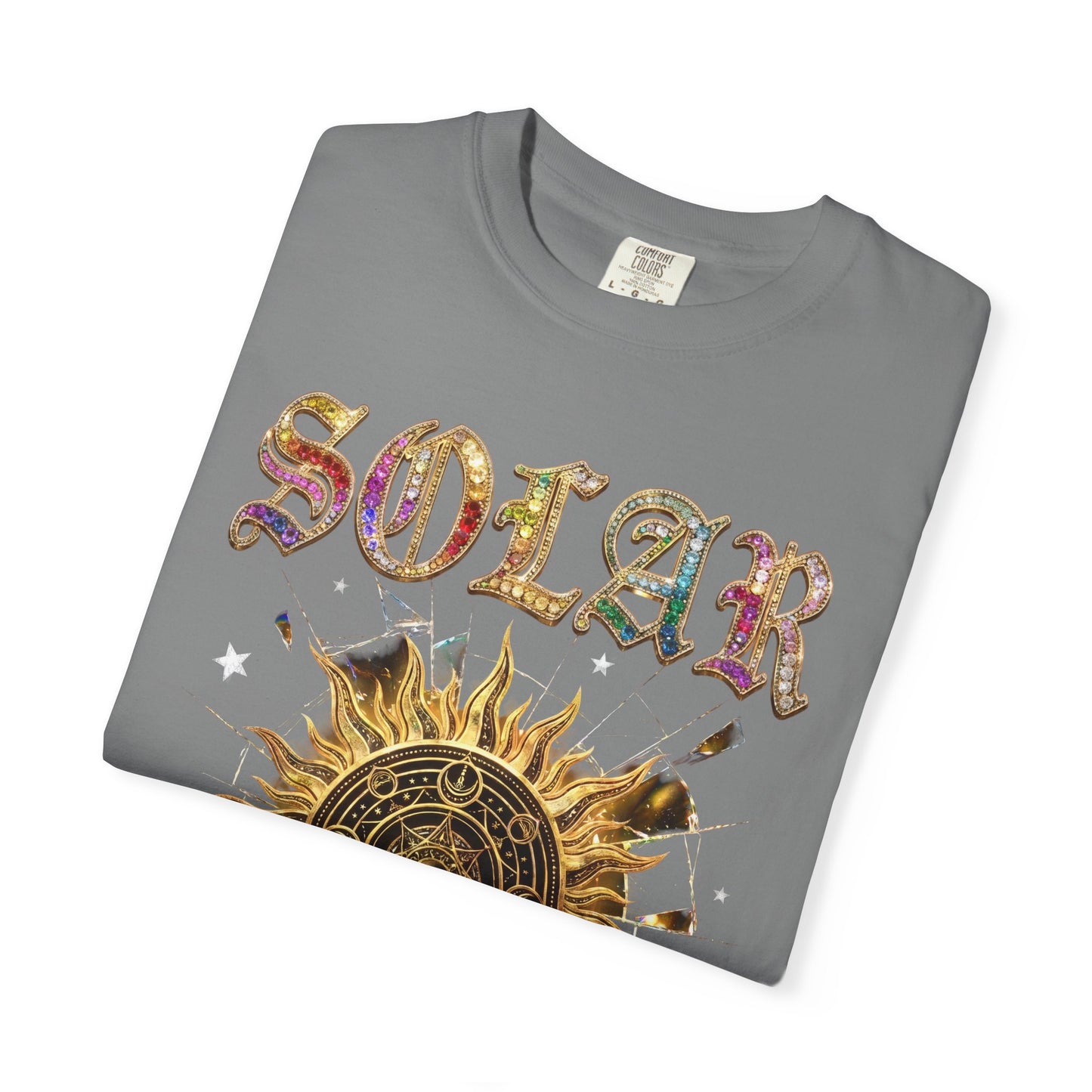 Solar Sun Graphic T-Shirt — "Power of the Eternal Light"