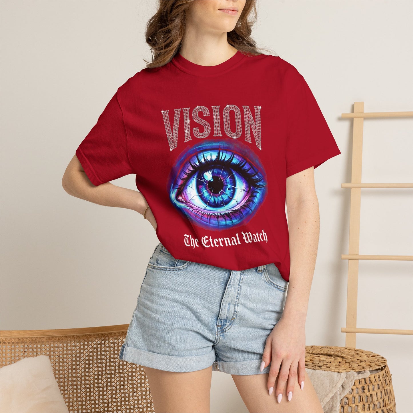 Vision "The Eternal Watch" T‑Shirt — Mystic Eye Graphic Tee