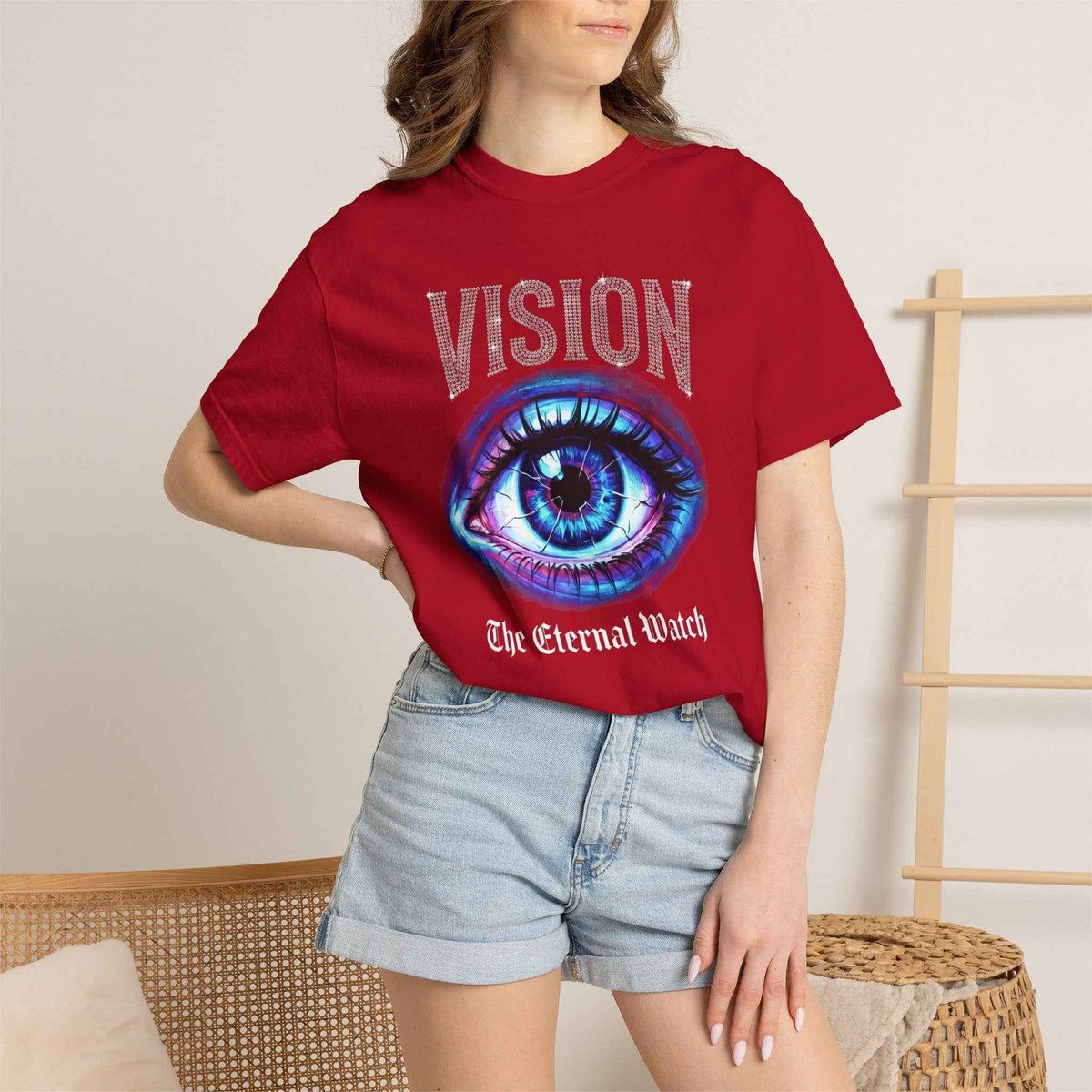 Vision "The Eternal Watch" T‑Shirt — Mystic Eye Graphic Tee