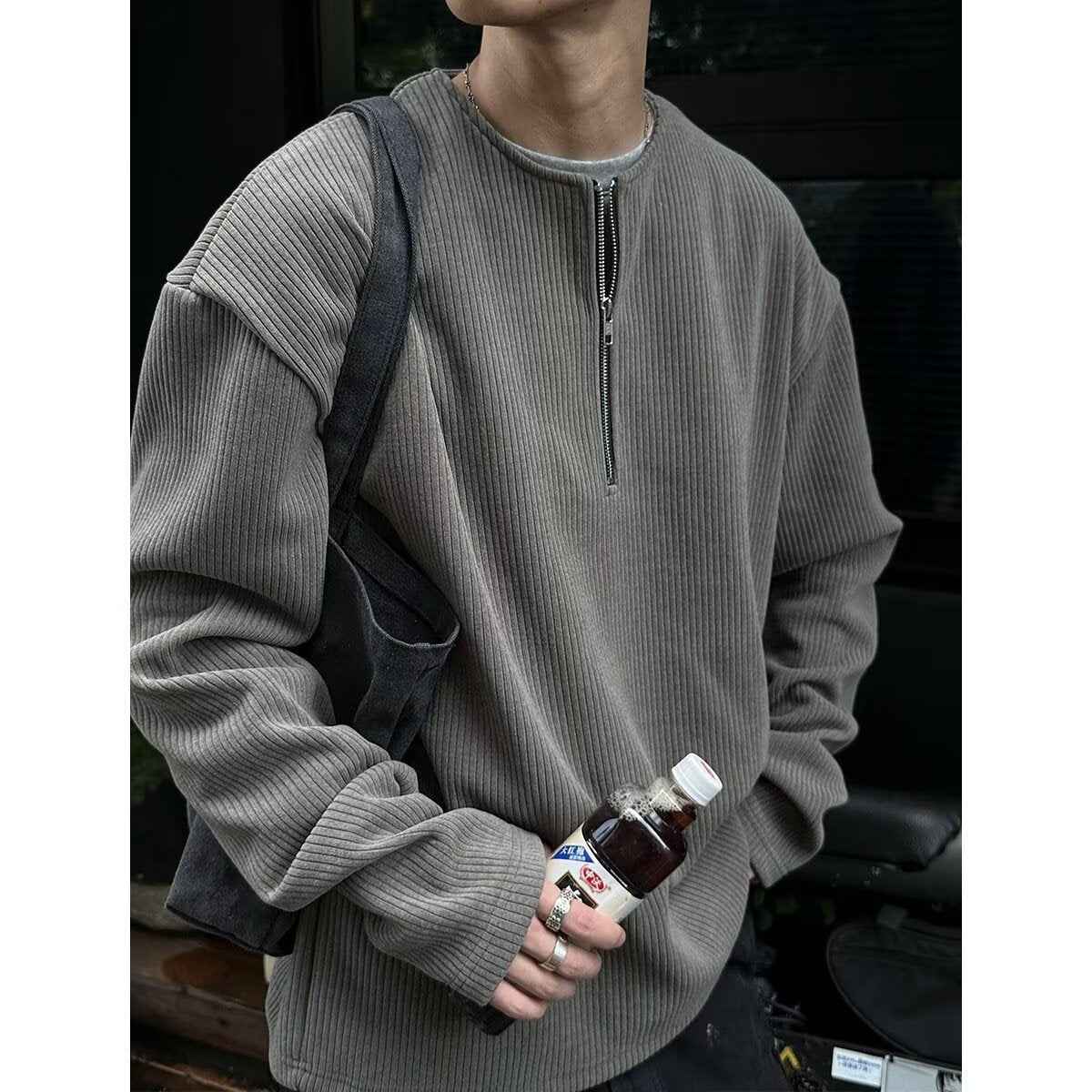 Solid Color Early Spring Bottoming Shirt Top