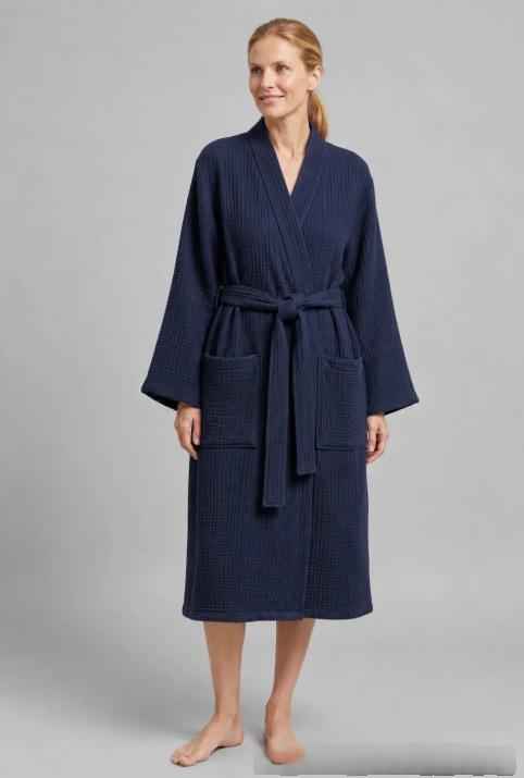 Solid Color Belt Bathrobe Minimalist Nightgown Sleeveless