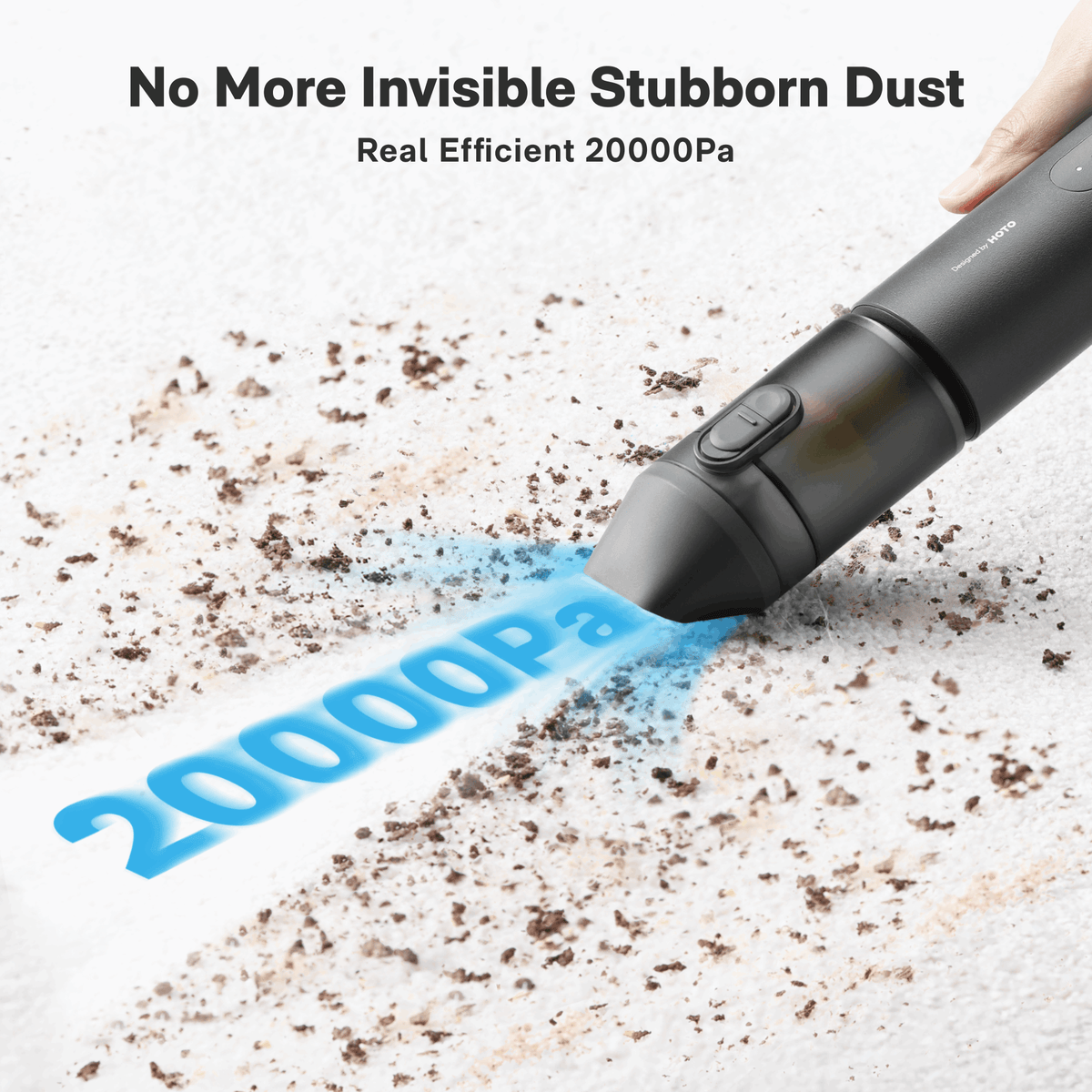 HOTO AutoCare Air Duster & Vacuum - 4-in-1 Multi-Function Air Cleaner