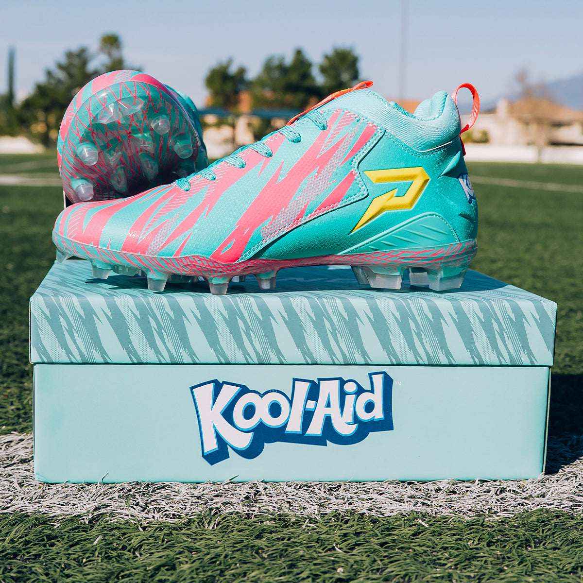 Sharkleberry Fin Quantum Speed Cleats - Official Kool-Aid Multi-Sport