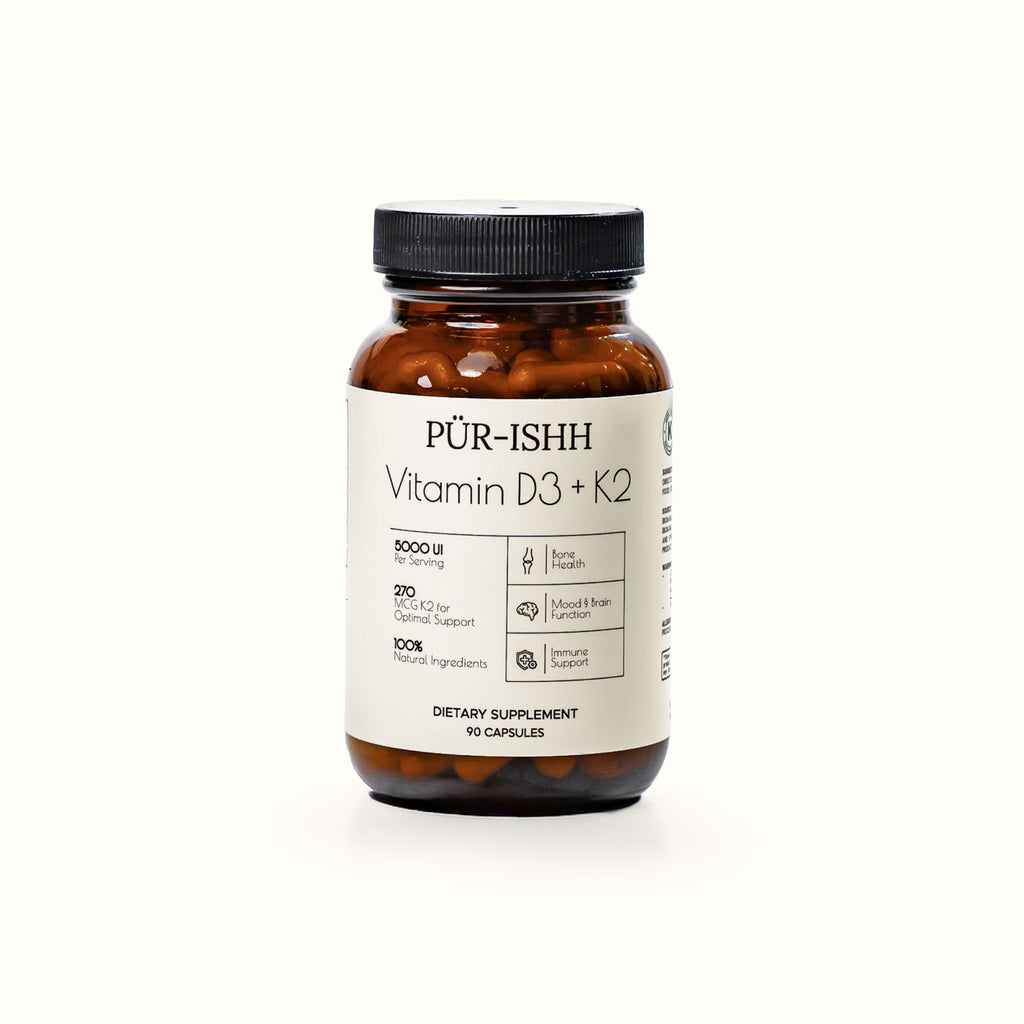 PÜR-ISHH Vitamin D3 5.000 IE plus K2 MK-7