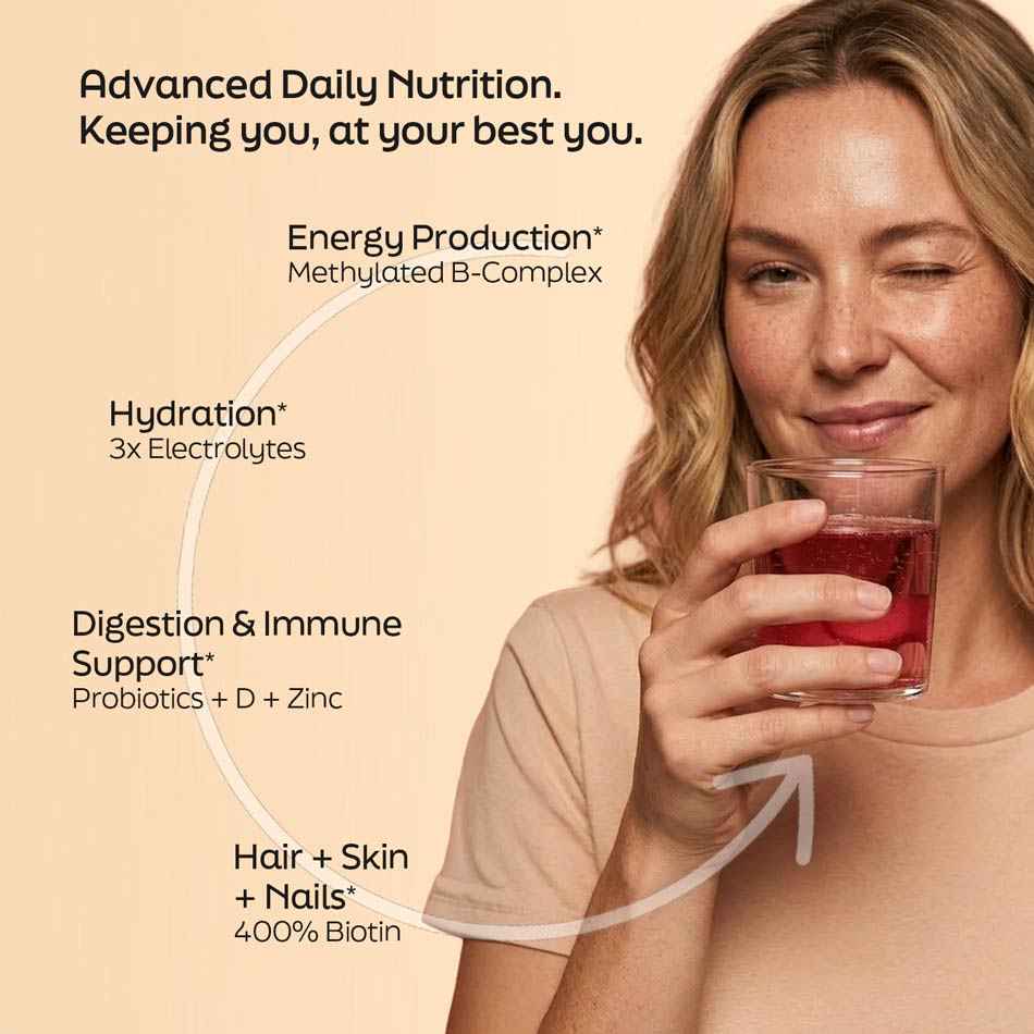 Advanced Gentle Fuel: Daily Women's Nutrition Supplement for Energy & Glow