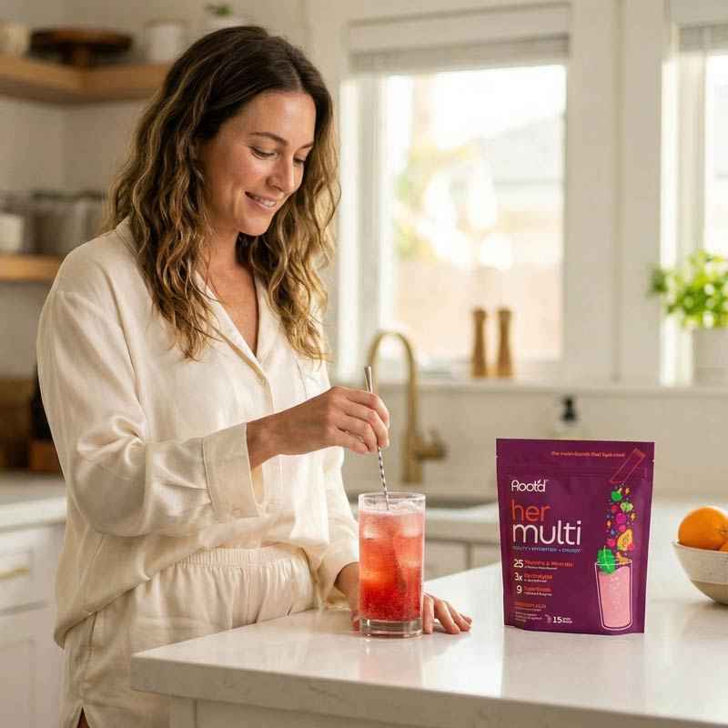 Advanced Gentle Fuel: Daily Women's Nutrition Supplement for Energy & Glow