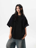 Color-Block Plaid Women's T-Shirt - Modern Streetwear Top