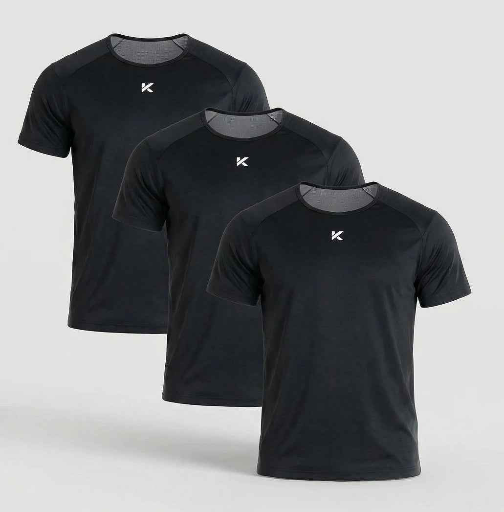 Sauna Shirt Men 2.0 - 3 Pack Heat Therapy Camisetas for Relaxation