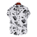 Men's Relaxed Vintage Short Sleeve Shirt - Comfortable Stretch Poly