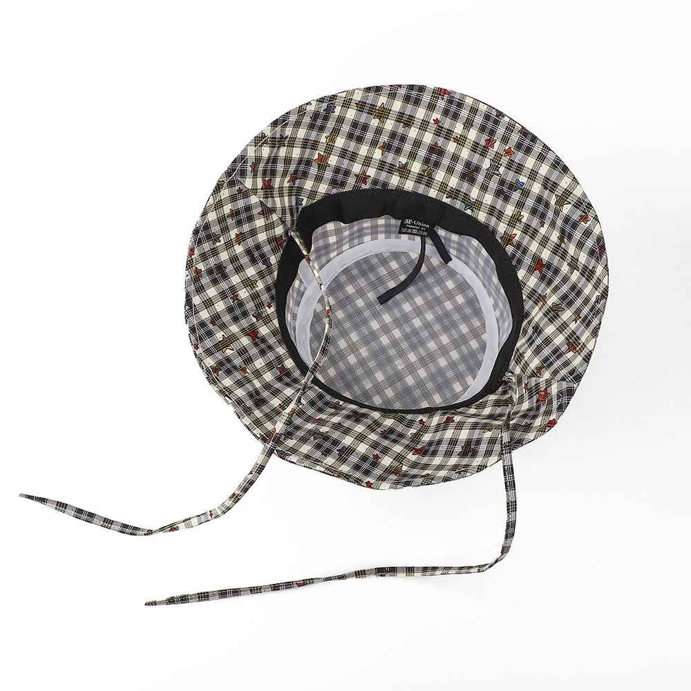 Women's Bow Tie Cartoon Hat with Star and Striped Pattern