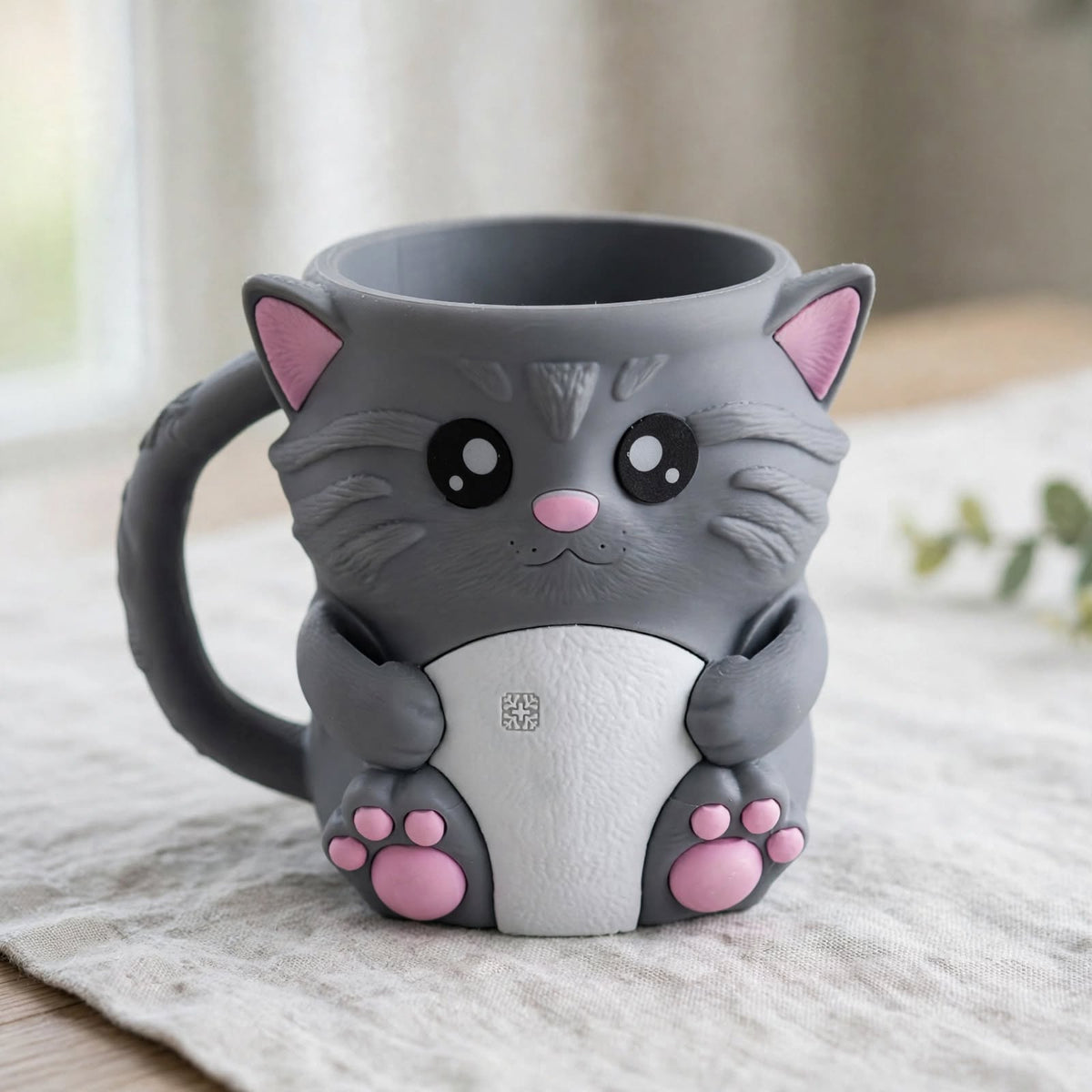Kawaii Cartoon Animal Ice Cream Cup - Penguin, Cow, Cat, Bat & Polar Bear Pint Holder | 16 Styles