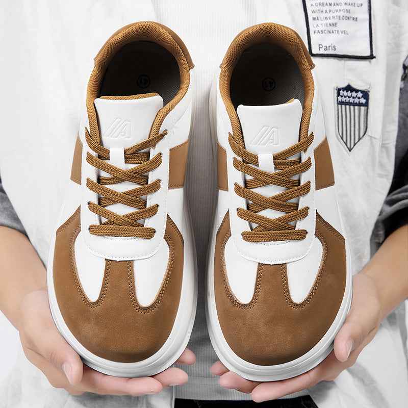 Men's Lightweight Wide Toe Padded Sneakers - Comfortable Casual Footwear