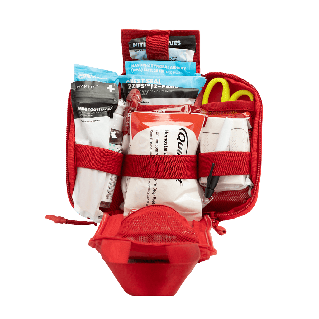 TFAK™ Micro Trauma Kit: Compact First Aid for Hunting, Gun Range & Car