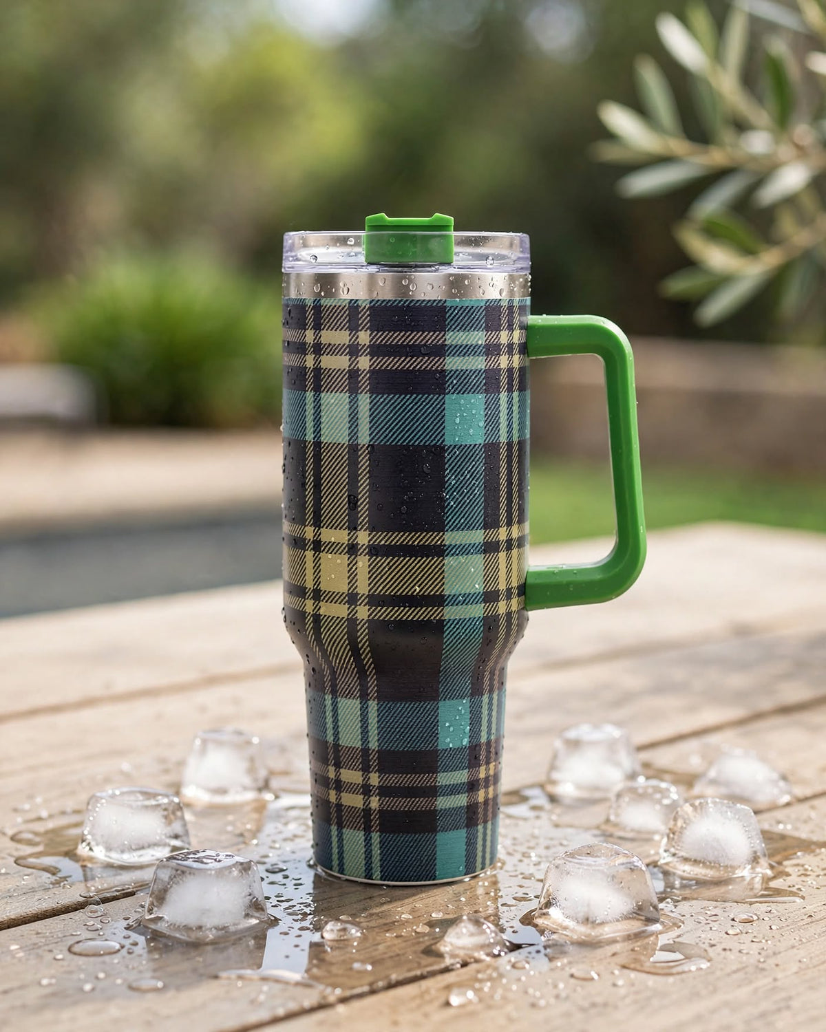 40oz Tumbler With Handle and Straw Lid – 1200ml Insulated Stainless Steel Tumbler, Cold 24H / Hot 12H, Leak-Proof, Cup Holder Friendly – 42+ Prints