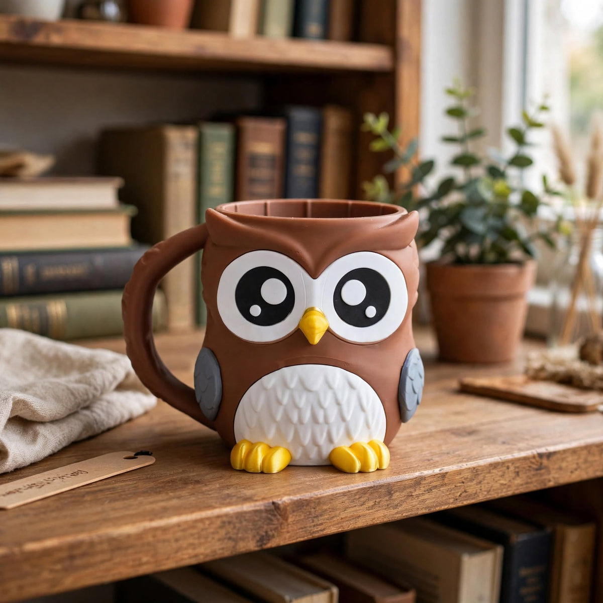 Kawaii Cartoon Animal Ice Cream Cup - Penguin, Cow, Cat, Bat & Polar Bear Pint Holder | 16 Styles