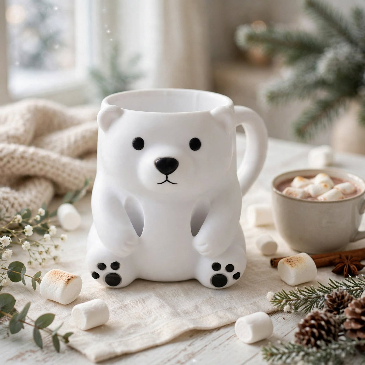 Kawaii Cartoon Animal Ice Cream Cup - Penguin, Cow, Cat, Bat & Polar Bear Pint Holder | 16 Styles