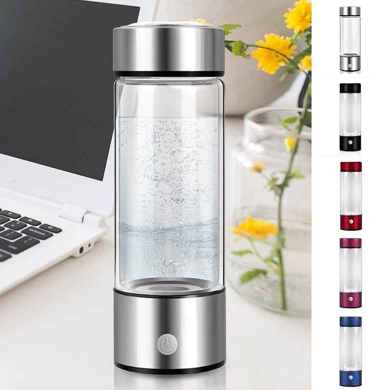 Portable Hydrogen Water Generator Bottle - Antioxidant Hydration New Tech