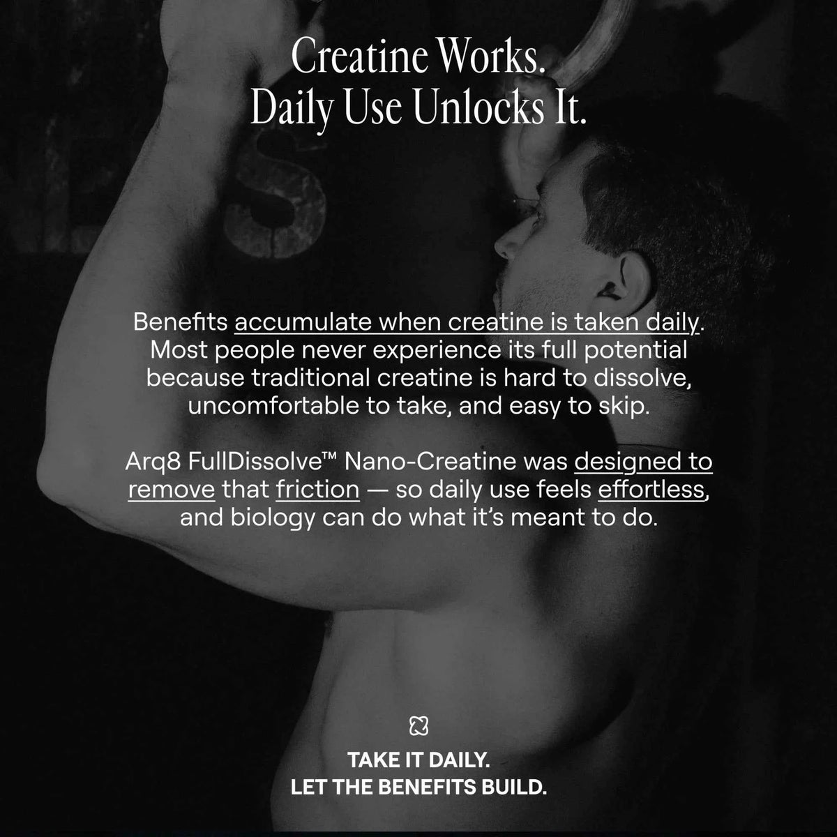 Arq8 Nano-Creatine Monohydrate Powder: Smooth, Digestible & Highly Absorbable