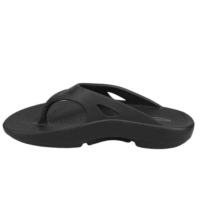 Sovella Women's PF Thong Recovery Sandals - Black