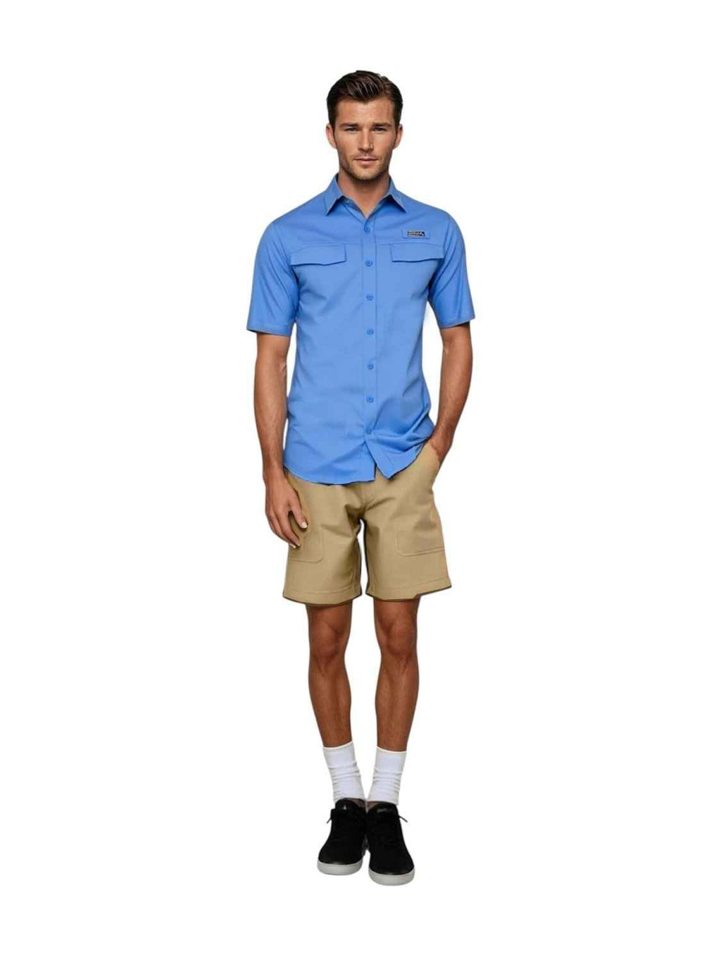 Ultimate Men's Lightweight UV Vented Fishing Shirt, Performance & Comfort